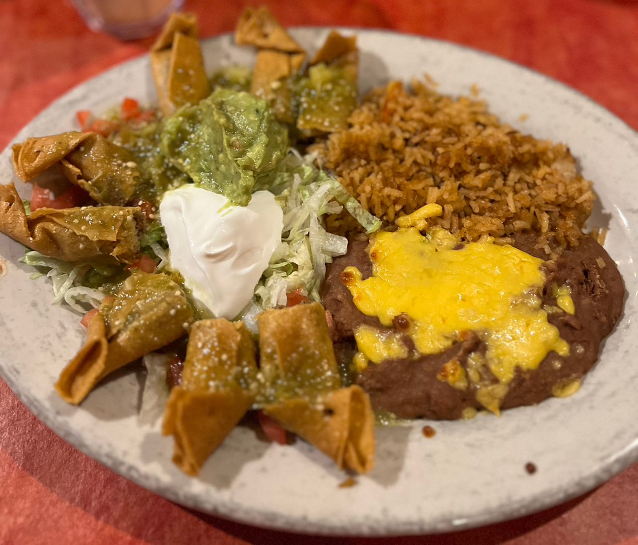 Taquitos Rancheros.