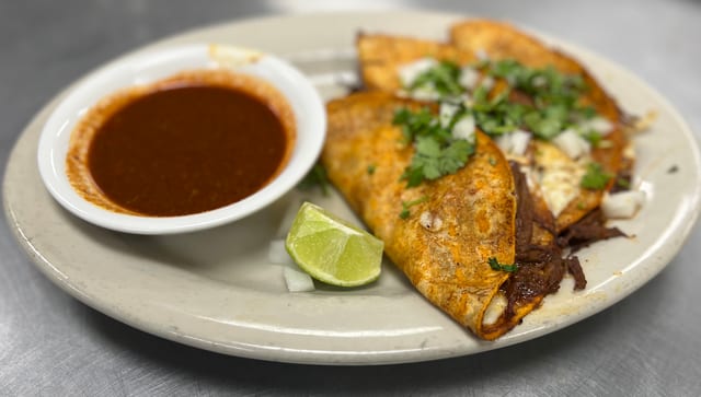 Quesabirria Tacos.
